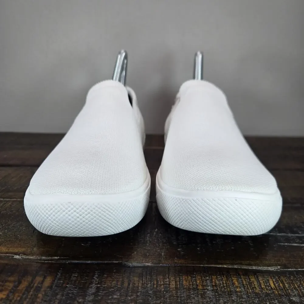 Vessi Boardwalk Slip On Womens Size 7 Waterproof Shoes Sneakers Sail White